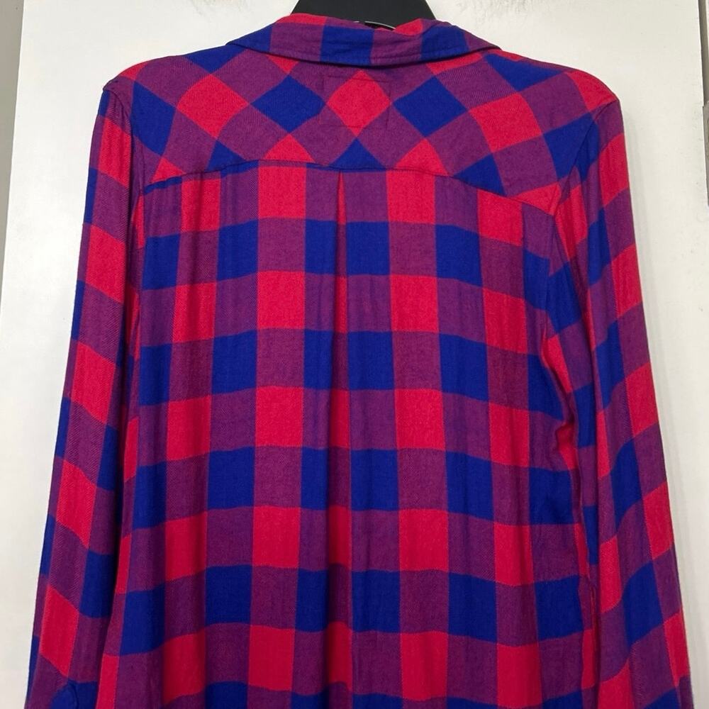 Rails Hunter Button Down Longsleeve Red Blue Chec… - image 6